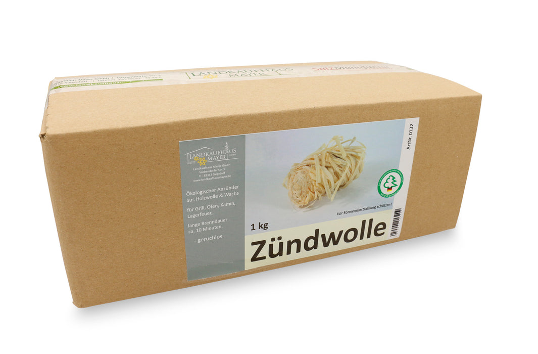 Zündwolle/Anzündwolle 1kg