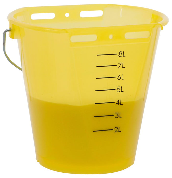 Tränkeeimer farbig/transparent mit Skala - ohne Zubehör
