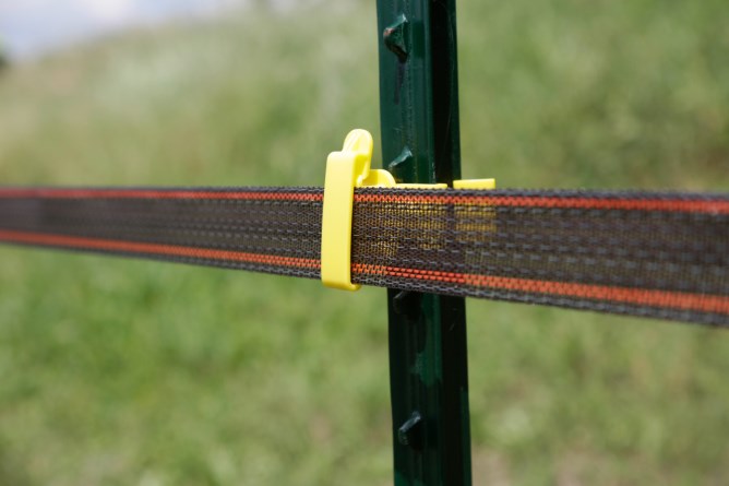 Breitbandisolator T-Post 25 Stück versch. Farben