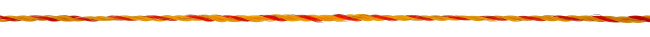 Weidezaunlitze Economy Line 500m gelb-orange