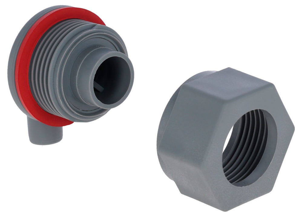 Ventil kompl. m. Dichtungsring rot