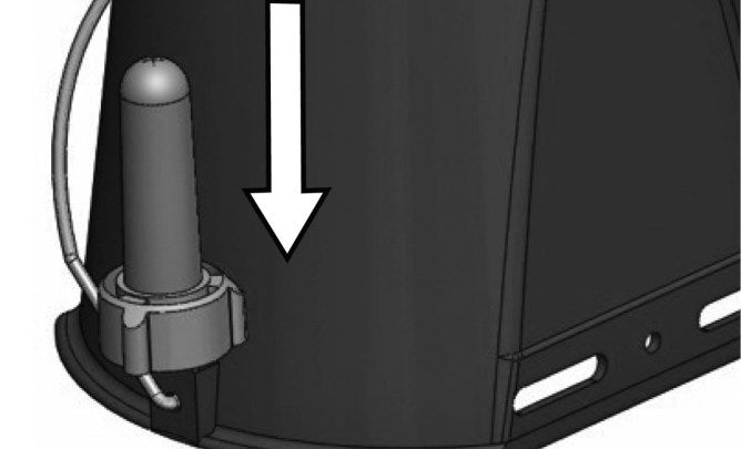 Tränkeeimer mit Hygieneventil 8 Liter