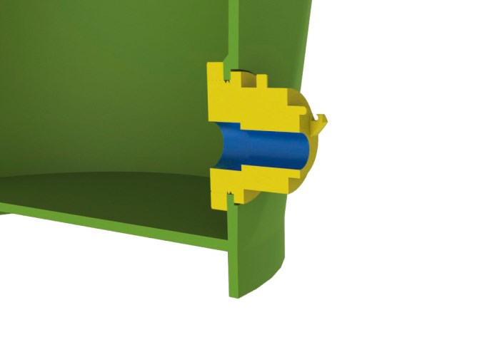 Tränkeeimer mit Hygieneventil 8 Liter