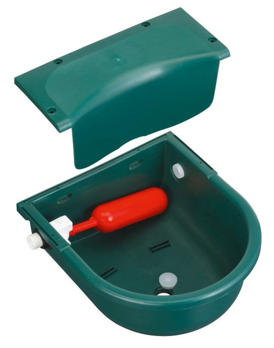 Schwimmertränkebecken grün aus Kunststoff 3 l