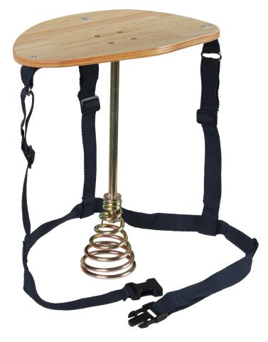 Melkschemel mit Stahlfuß