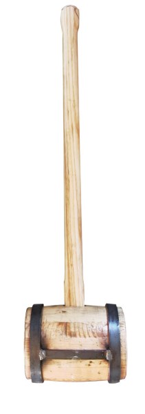 Holzschlegel 6 kg mit angeschweißten Flacheisen