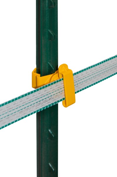 Breitbandisolator T-Post 25 Stück versch. Farben