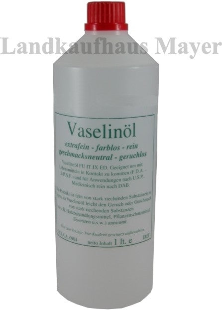 Vaselinöl - lebensmittelecht 1 Liter
