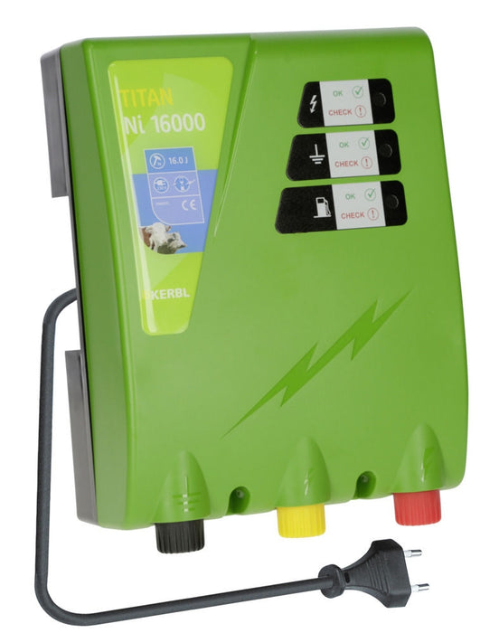 Weidezaungerät 230 Volt TITAN Ni 16000