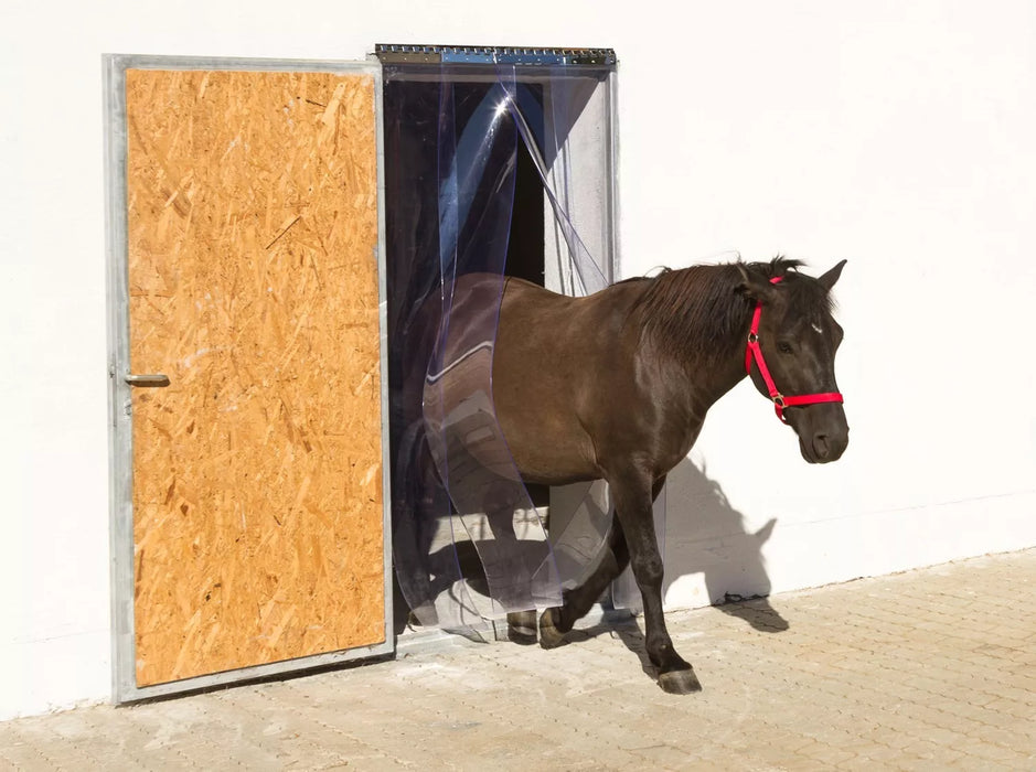 Streifenvorhang/Pendeltürfolie PVC - meterweise oder 25m Rolle