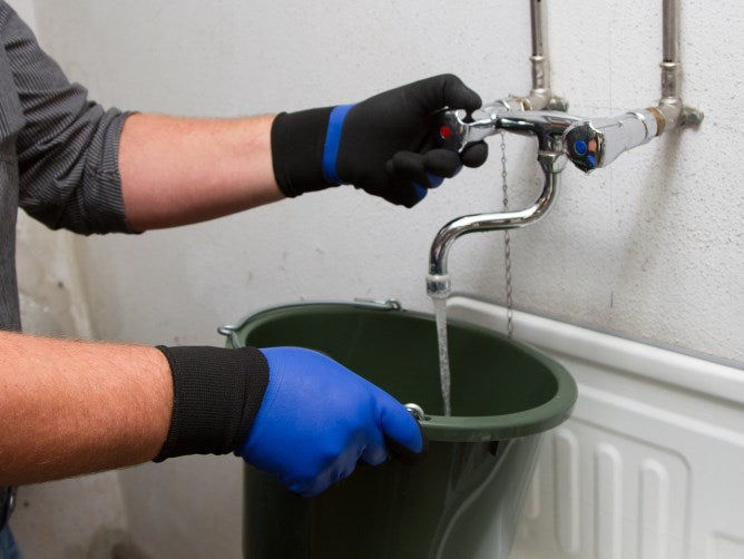 Feinstrick Arbeitshandschuh Agua