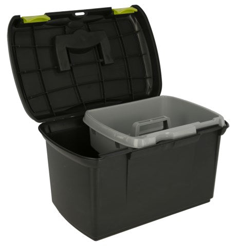 Putzbox Arrezzo - Schwarz/Pistazie