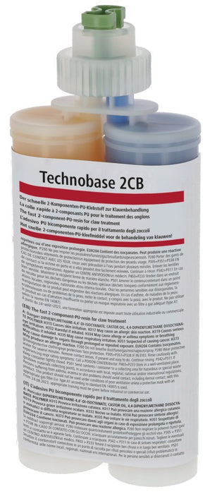 TECHNOBASE® 2CB – Zweikomponentenkleber (210 ml Kartusche)