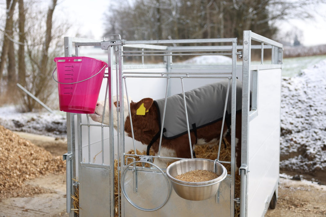 Kälberbox groß – mit oder ohne schwenkbarem Boden