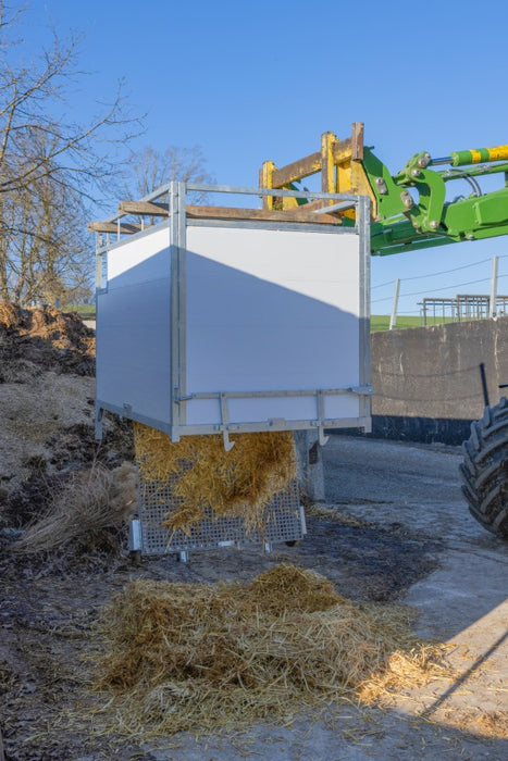 Kälberbox groß – mit oder ohne schwenkbarem Boden