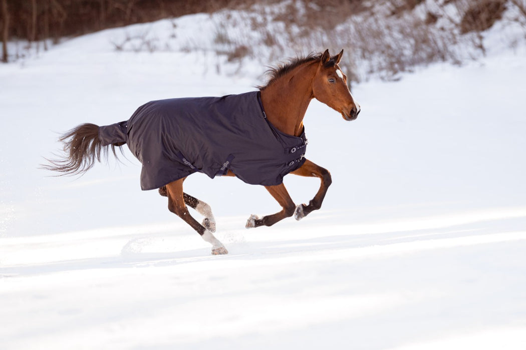 Outdoor-Pferdedecke RugBe Zero – dark navy