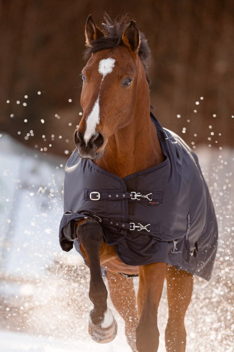 Outdoor-Pferdedecke RugBe Zero – dark navy