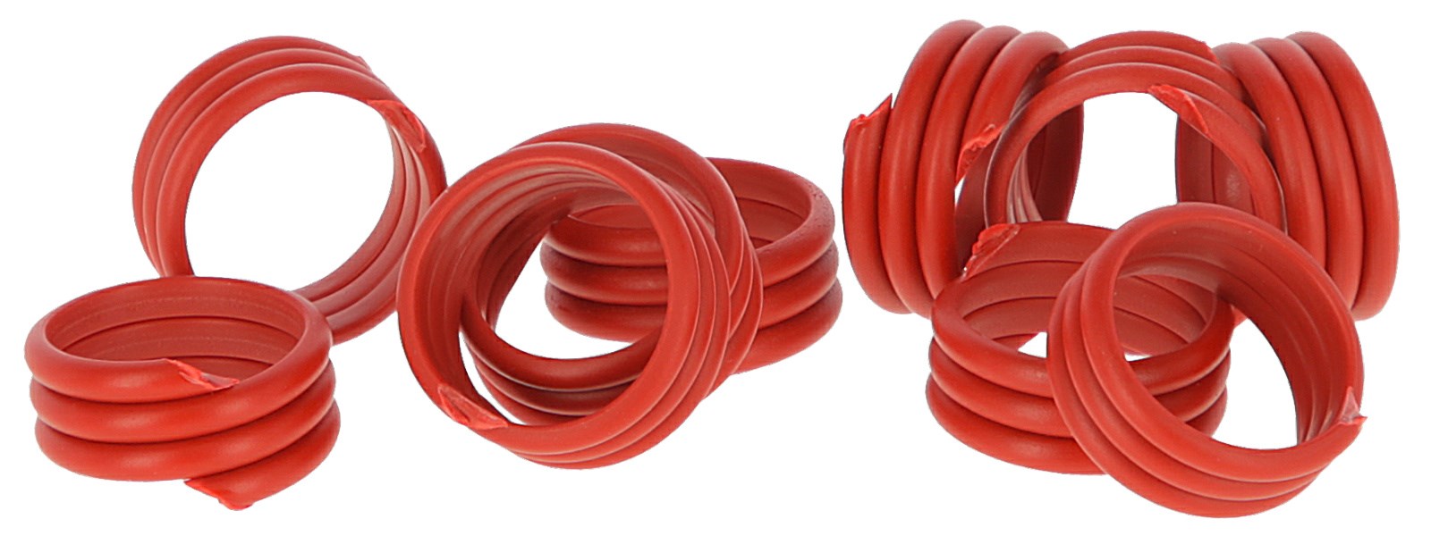 Spiralringe für Hühner, Puten, Fasane 25 Stück -extra stark-