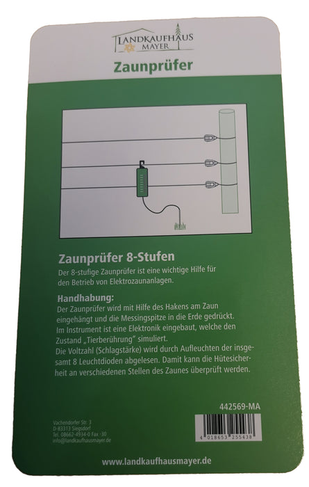 Zaunprüfer bis 8000 Volt