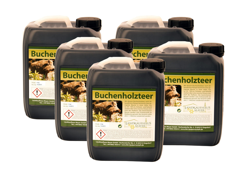 Jagd-Buchenholzteer versch. Größen