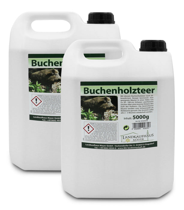 Jagd-Buchenholzteer versch. Größen