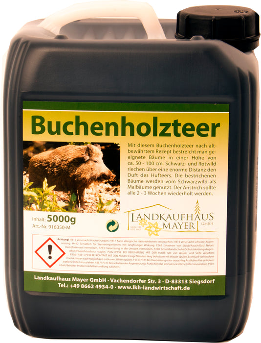 Jagd-Buchenholzteer versch. Größen