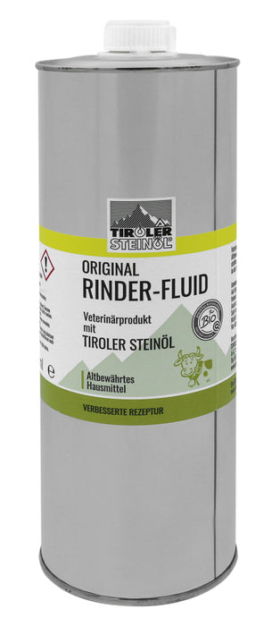 Tiroler Steinöl Rinder Fluid Bremsenöl für Rinder und Pferde 1000ml