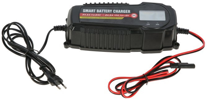 AKO Ladegerät mit LCD-Display für 12 V Akkus